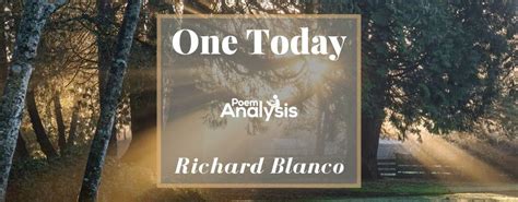 richard mille blanco|richard blanco one today poem.